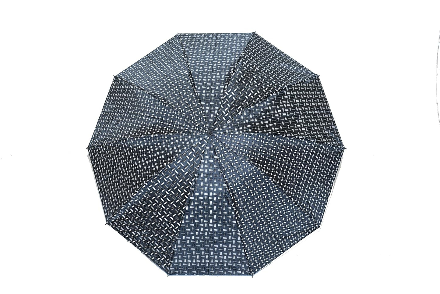 Printed 3 Folding Anti-Uv Sun/Rain Women Compact Umbrella, Pack of 1
