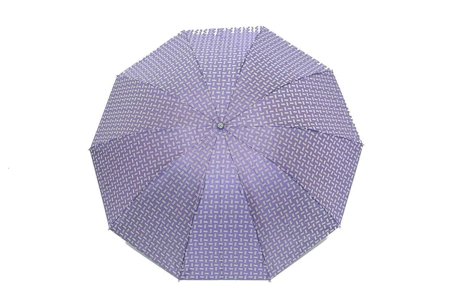Printed 3 Folding Anti-Uv Sun/Rain Women Compact Umbrella, Pack of 1