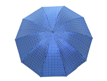 Printed 3 Folding Anti-Uv Sun/Rain Women Compact Umbrella, Pack of 1