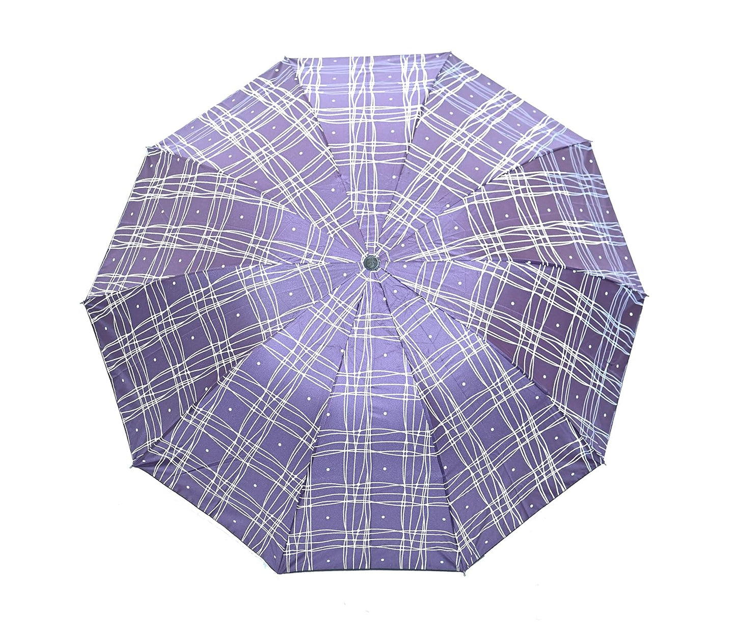 Casual Print 3 Fold Anti-UV/Rain Umbrella,Pack Of 1