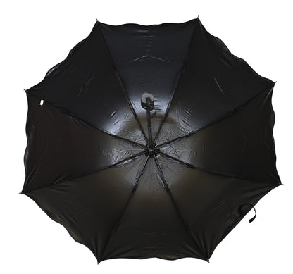 Water Magic Umbrella : 3 Fold Anti UV Protection, Beautiful Wave Design Solid Color Umbrella