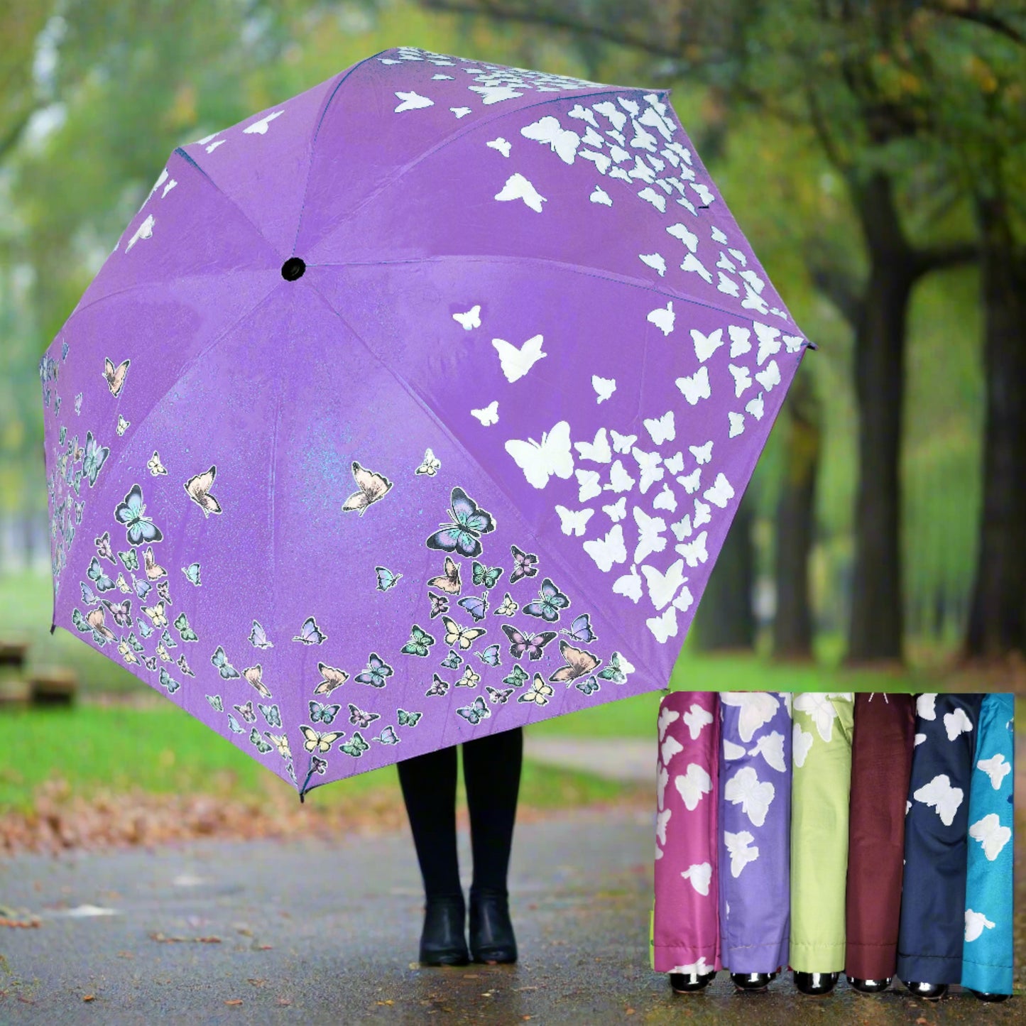 WATERFLY™ COLOR CHANGING  UMBRELLA