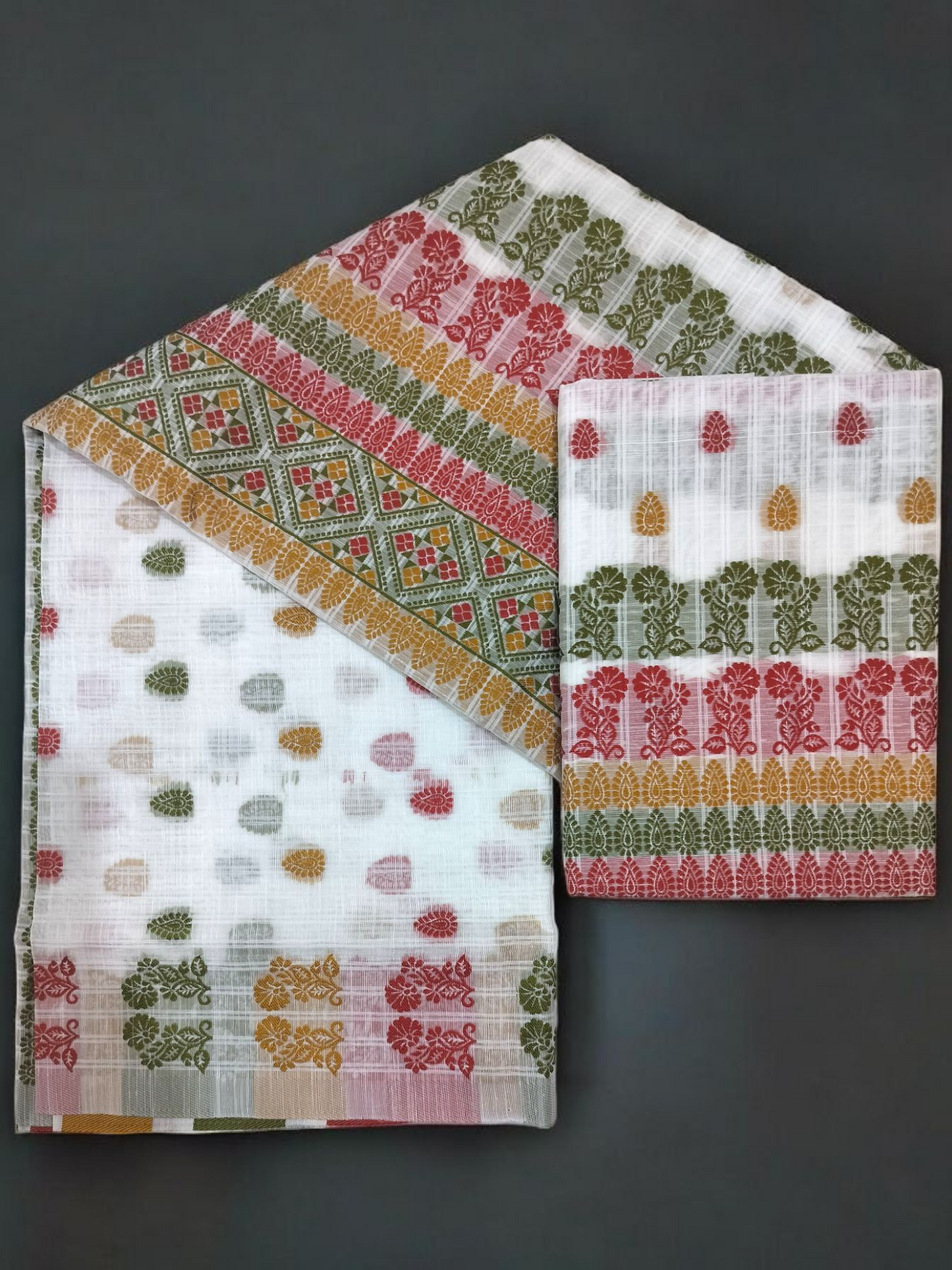 muga silk mekhela chador